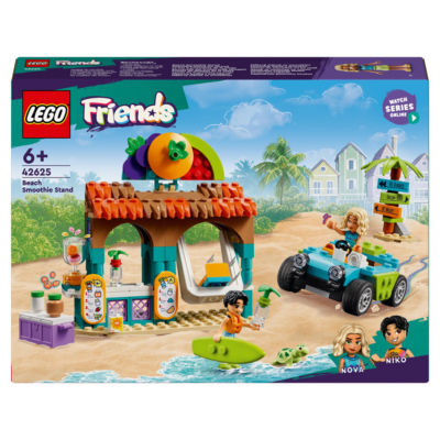 LEGO Friends Beach Smoothie Stand Food Toy Set 42625
