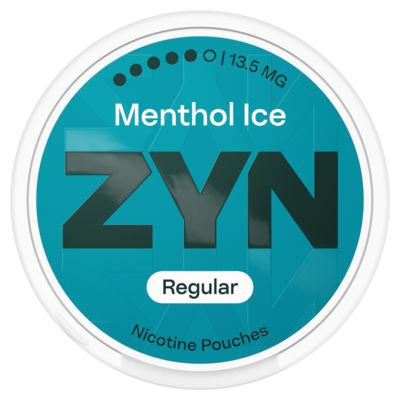 ZYN Menthol Ice Nicotine 13.5mg x 20 Pouches 14g