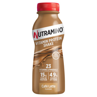 Nutramino Café Latte Flavour Vitamin Protein Shake 325ml
