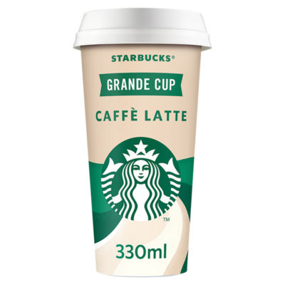 Starbucks Grande Caffe Latte Iced Coffee 330ml