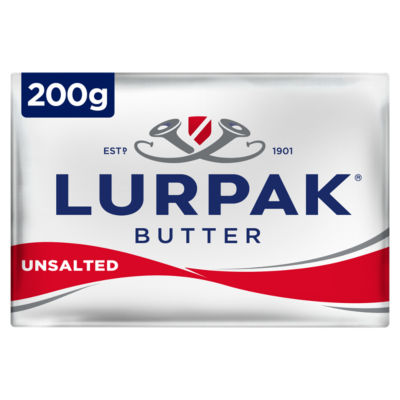 Lurpak Unsalted Butter 200G
