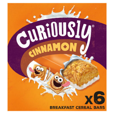 Nestle Cinnamon Breakfast Cereal Bars 6 x 25g (150g)