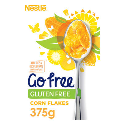 Nestle Go Free Gluten Free Cornflakes Breakfast Cereal 375g