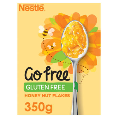Go Free Nestlé GoFree Honeynut Flakes Cereal 350g