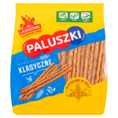 Lajkonik Salted Pretzel Sticks 200g