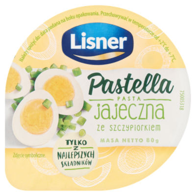 Lisner Pastella Pasta Jajeczna 80g