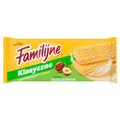 Jutrzenka Familijne Wafers - Hazelnut 180g