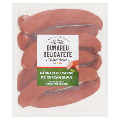 Dunareu Delicatete Sausage with Turkey and Chicken 900g