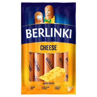 Morliny Hotdogs With Cheese 250G