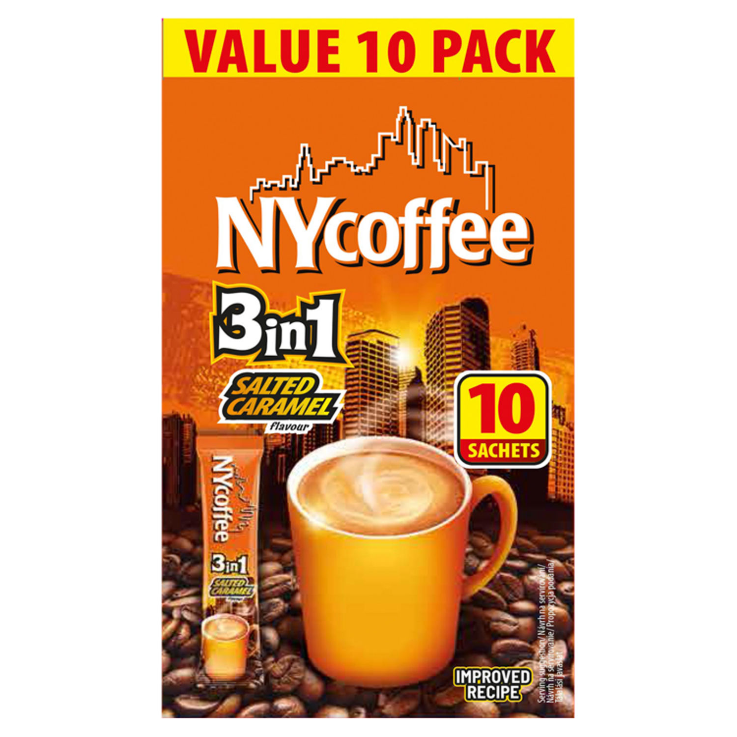 NYCoffee 3in1 Salted Caramel Flavour Instant Coffee Mix 140g