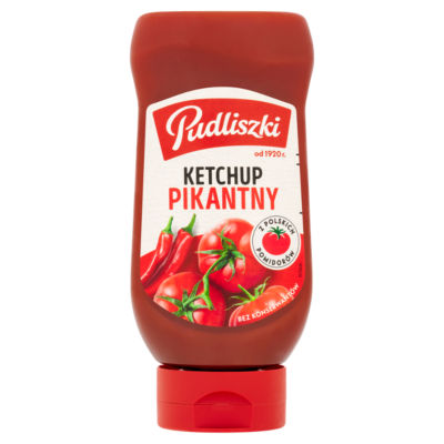 Pudliszki Hot Tomato Ketchup 480G