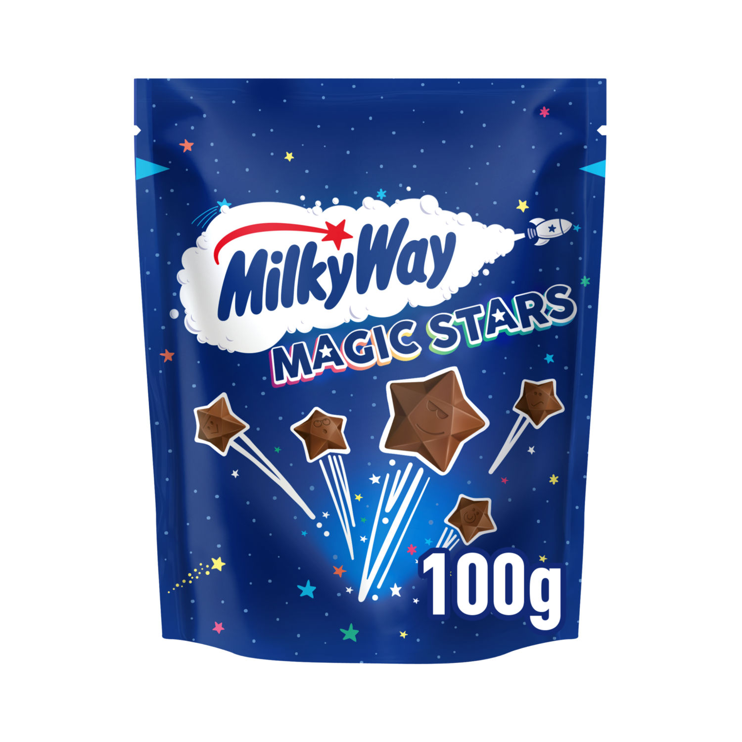 Milky Way Magic Stars Milk Chocolate Bites Pouch 100g
