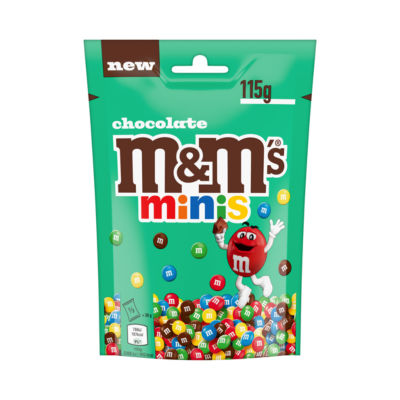 M&Ms Minis Milk Chocolate Bites 115g
