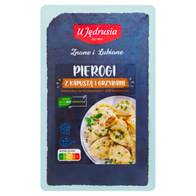 U Jędrusia Dumplings with Sauerkraut and Mushroom 400g