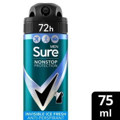 Sure Men 72H Invisible Ice Fresh Antiperspirant 75Ml