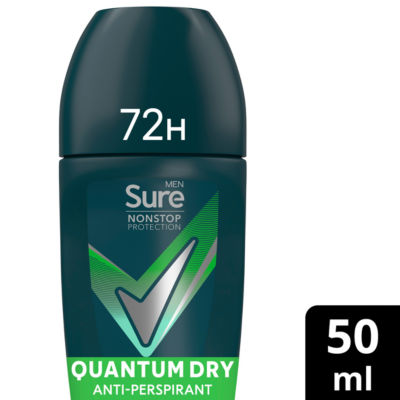 Sure Nonstop Protection Quantum Dry Anti-Perspirant Roll On 50 Ml