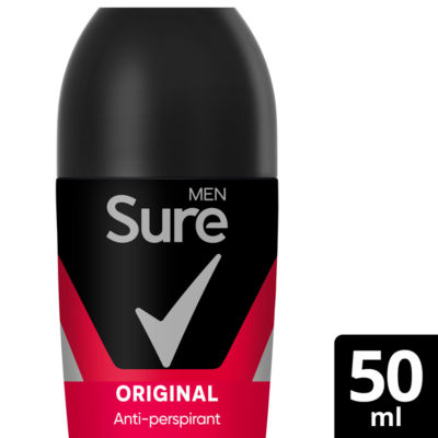 Sure Men 48h Original Roll On Antiperspirant Deodorant 50ml