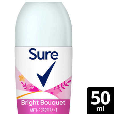 Sure Women Bright Bouquet 48h Antiperspirant Deodorant Roll On 50ml