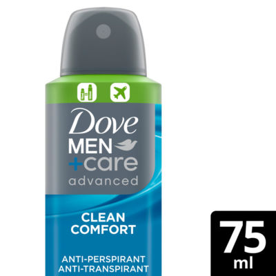 Dove Advanced Clean Comfort Anti-Perspirant Aerosol 75 Ml