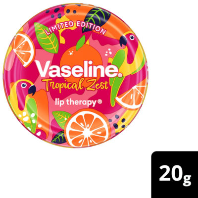 Vaseline Lip Therapy Limited Edition Lip Balm Tin Tropical Zest 20 G
