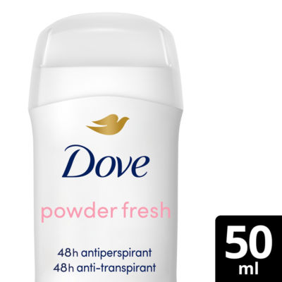 Dove Powder Soft Anti-Perspirant Deo Stick 50ml 3 Pack, 48H Sweat Protection - Image 7