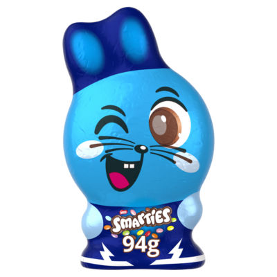 TESCO Smarties Bunny Milk Chocolate Hollow Figure 94G