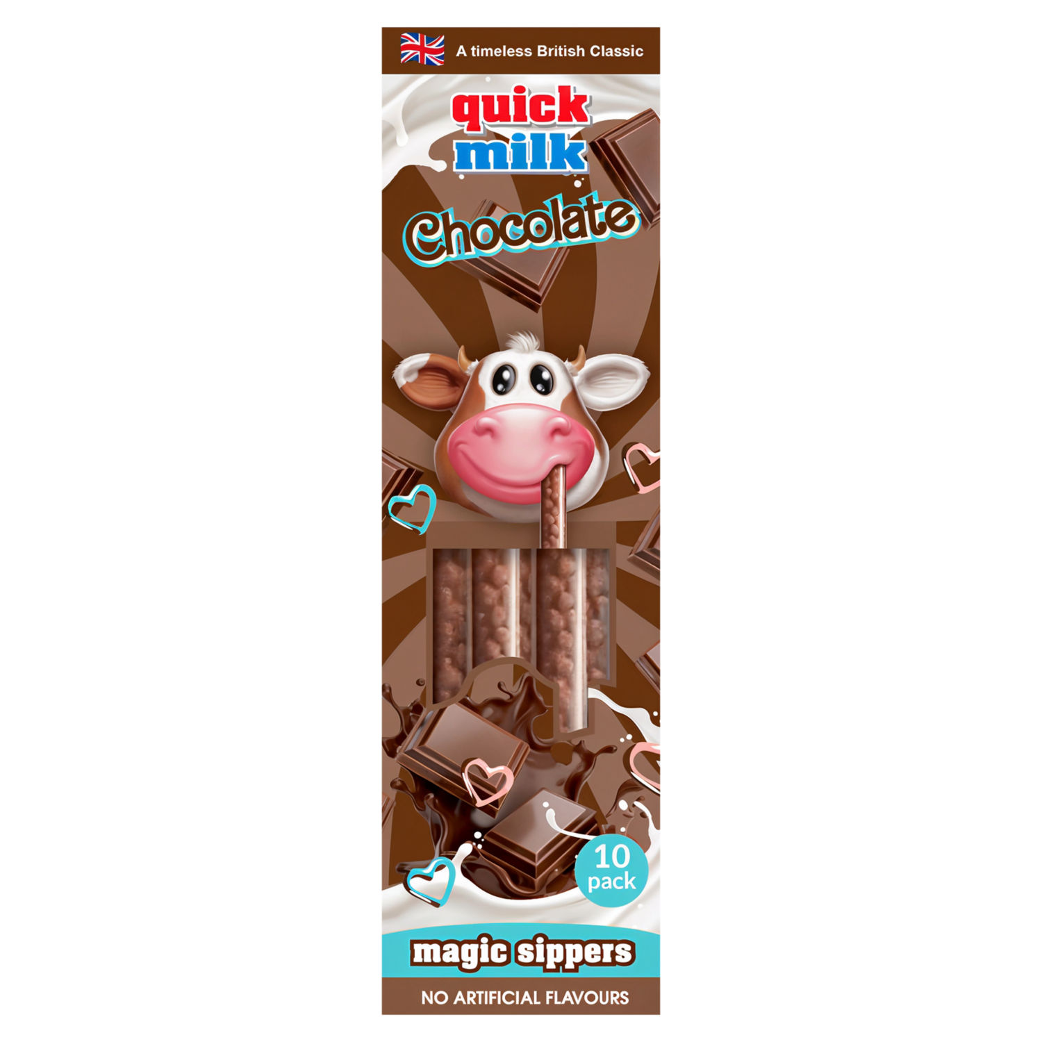 Dr. Moo Magic Sipper Chocolate Flavour 10 Portion Packs 60g
