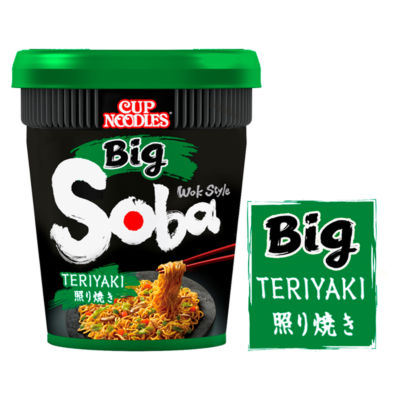 Nissin Cup Noodles Big Soba Wok Style Teriyaki 113g