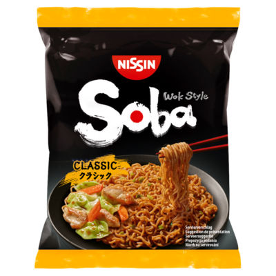 Nissin Wok Style Soba Noodles Classic 109G