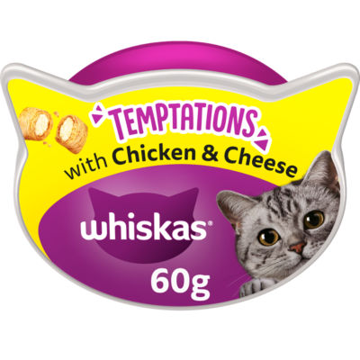 Temptations Chicken and Cheese Adult Cat Treats