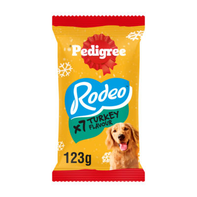 Pedigree Christmas Rodeo With Turkey 7 Sticks 123G