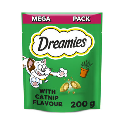 Dreamies Cat Treat Biscuits With Catnip Flavour 200g