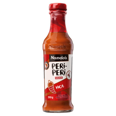 Nandos Hot Peri-Peri Sauce 250g