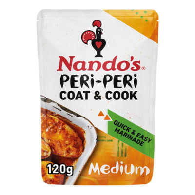 Nandos Coat & Cook Medium 120G