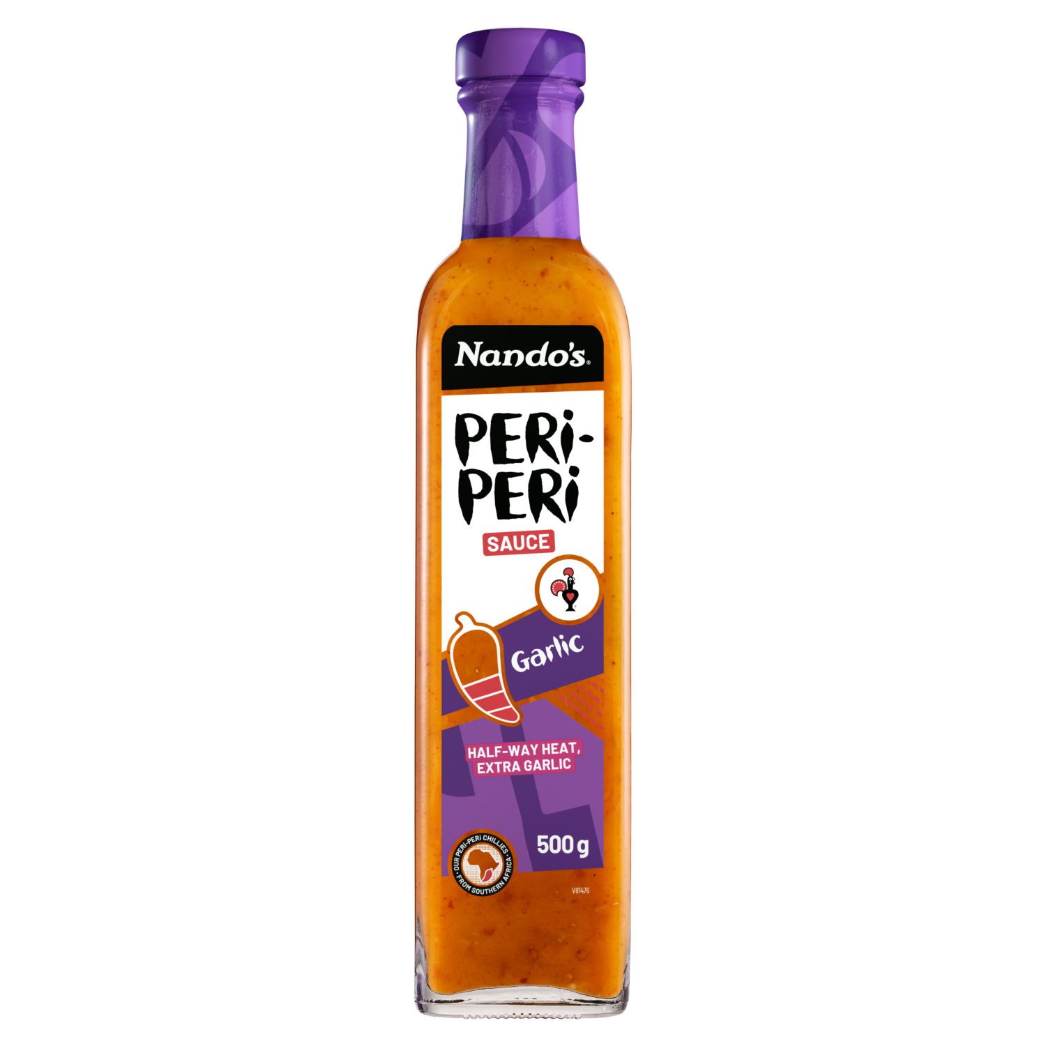 Nando's Garlic Peri-Peri Sauce Hot Sauce 500g
