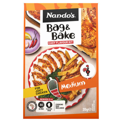 Nandos Bag And Bake Medium 20G