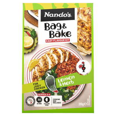 Nandos Peri Peri Bag & Bake Lemon & Herb 20G