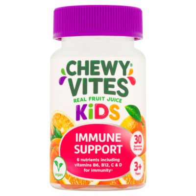Chewy Vites Kids 30 Immune Support Gummies One a Day 3+ Years