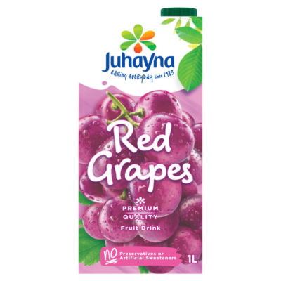 JUHAYNA Red Grapes Fruit Drink 1L