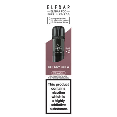 Elf Bar 2 Prefilled Pod Cherry Cola 20mg/ml
