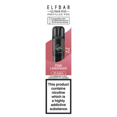 Elf Bar 2 Prefilled Pod Pink Lemonade 20mg/ml