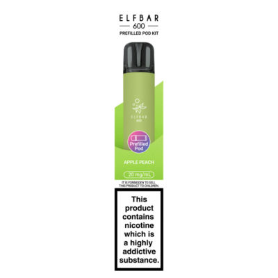 Elf Bar 600 Apple Peach Prefilled Pod Kit 20mg/ml