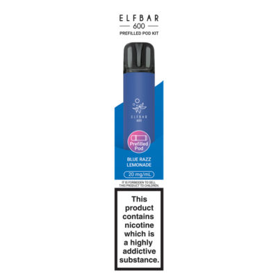Elf Bar 600 Blue Razz Lemonade Prefilled Pod Kit 20mg/ml