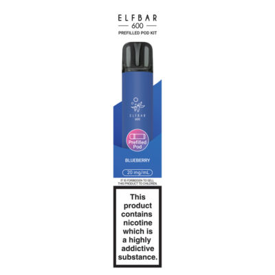 Elf Bar 600 Blueberry Prefilled Pod Kit 20mg/ml