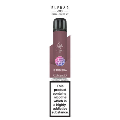 Elf Bar 600 Cherry Cola Prefilled Pod Kit 20mg/ml