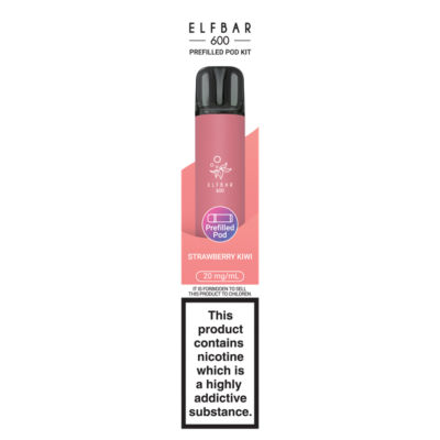Elf Bar 600 Strawberry Kiwi Prefilled Pod Kit 20mg/ml