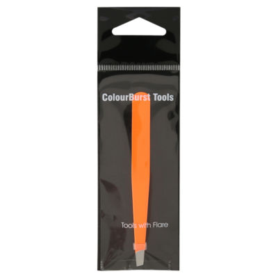 ColourBurst Full Sized Slant Tweezer Orange