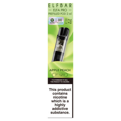 Elf Bar 2 Elfa Pro Prefilled Pod Apple Peach 2ml