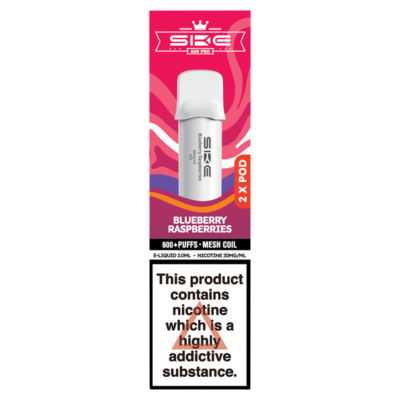 SKE 600 Pro Pods Blueberry Raspberries 20mg/2 ML X 2 Pods