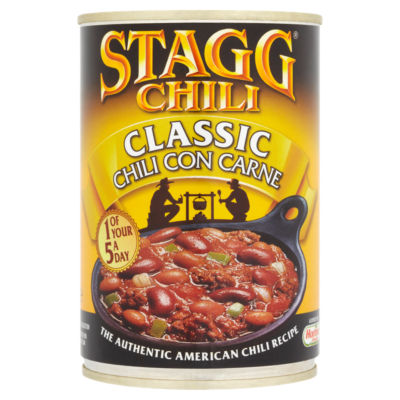Stagg Classic Beef & Beans Chili Con Carne 400g